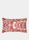 BURNT RED and CREAM Cushion ROSANNA LONSDALE