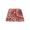 BURNT RED and CREAM IKAT LAMPSHADE ROSANNA LONSDALE