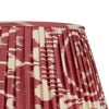 BURNT RED and CREAM IKAT LAMPSHADE ROSANNA LONSDALE