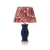 BURNT RED and CREAM IKAT LAMPSHADE ROSANNA LONSDALE