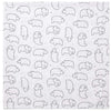 Baby Bamboo Muslin Squares Panda London