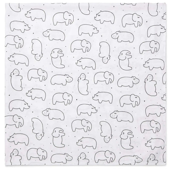 Baby Bamboo Muslin Squares Panda London