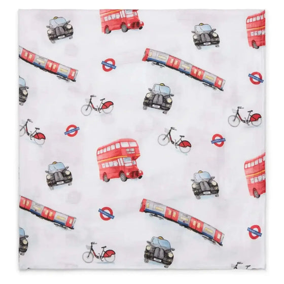 Baby Bamboo Muslin Squares Panda London