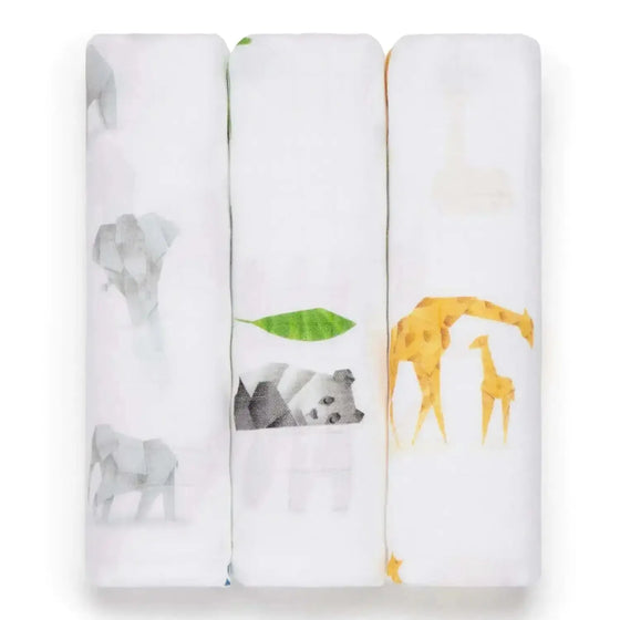 Baby Bamboo Muslin Squares Panda London