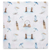 Baby Bamboo Muslin Swaddles Panda London