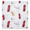 Baby Bamboo Muslin Swaddles Panda London