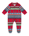 Baby Christmas Nutcracker Fair Isle Print Print Sleepsuit Chelsea Peers