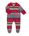 Baby Christmas Nutcracker Fair Isle Print Print Sleepsuit Chelsea Peers