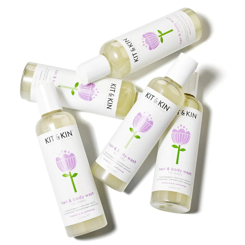 baby shampoo & body wash Kit & Kin