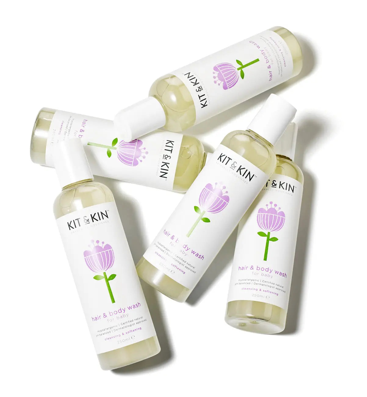 baby shampoo & body wash Kit & Kin