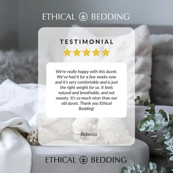 Bamboo Duvet (Eucalyptus & Bamboo) Ethical Bedding