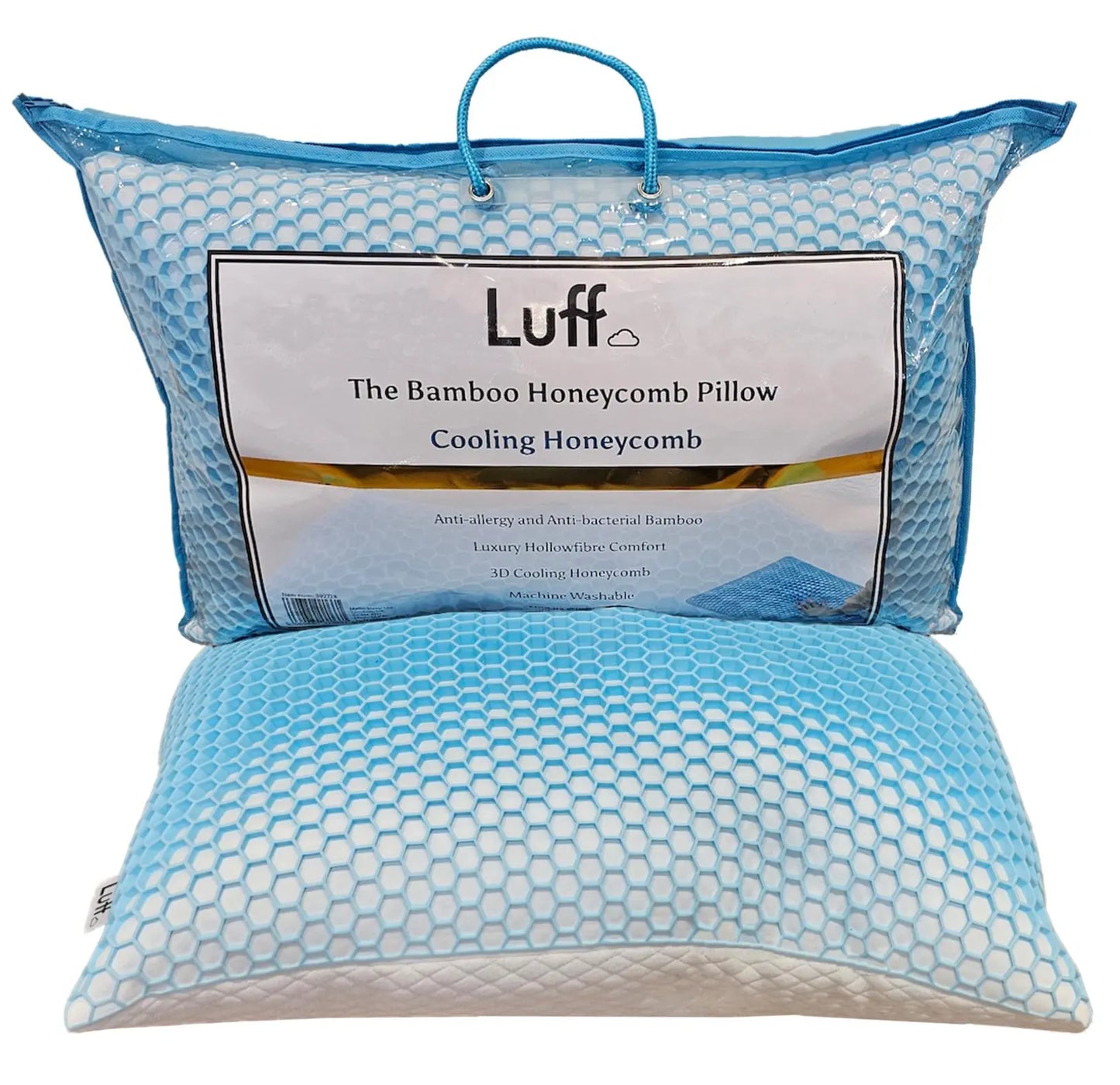 Bamboo Honeycomb Pillow Luff Sleep