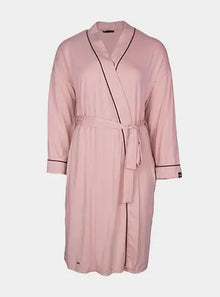  Bamboo Kimono Robe in Pink Pretty You London