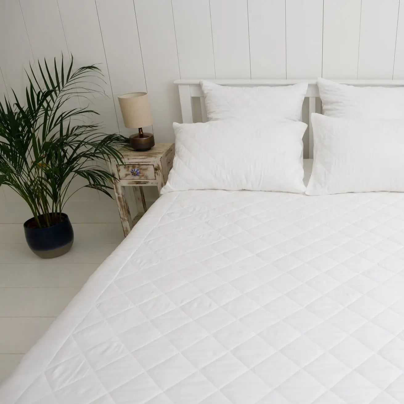 Bamboo Mattress Protector (Eucalyptus & Bamboo) Ethical Bedding