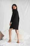 Bamboo Nightshirt in Black Pretty You London