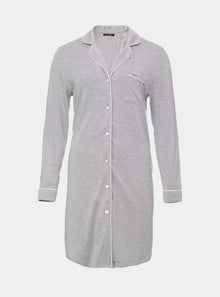  Bamboo Nightshirt in Grey Marl Pretty You London