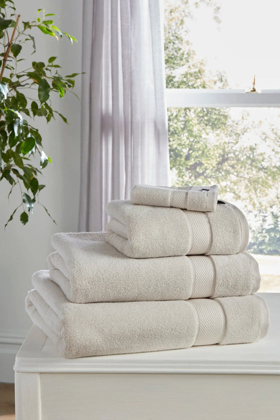 Bamboo Towel Bale in Light Grey Pretty You London