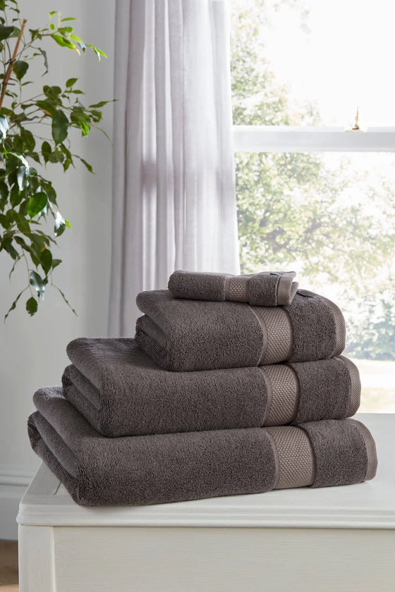 Bamboo Towel Bale in Smoke Grey Pretty You London