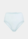 Banksia Recycled-Tulle High-Rise Briefs - Fjordland Green Peachaus