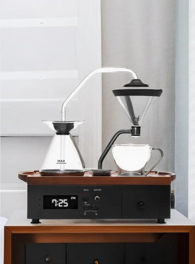 Barisieur Coffee Alarm Clock - Black Joy Resolve