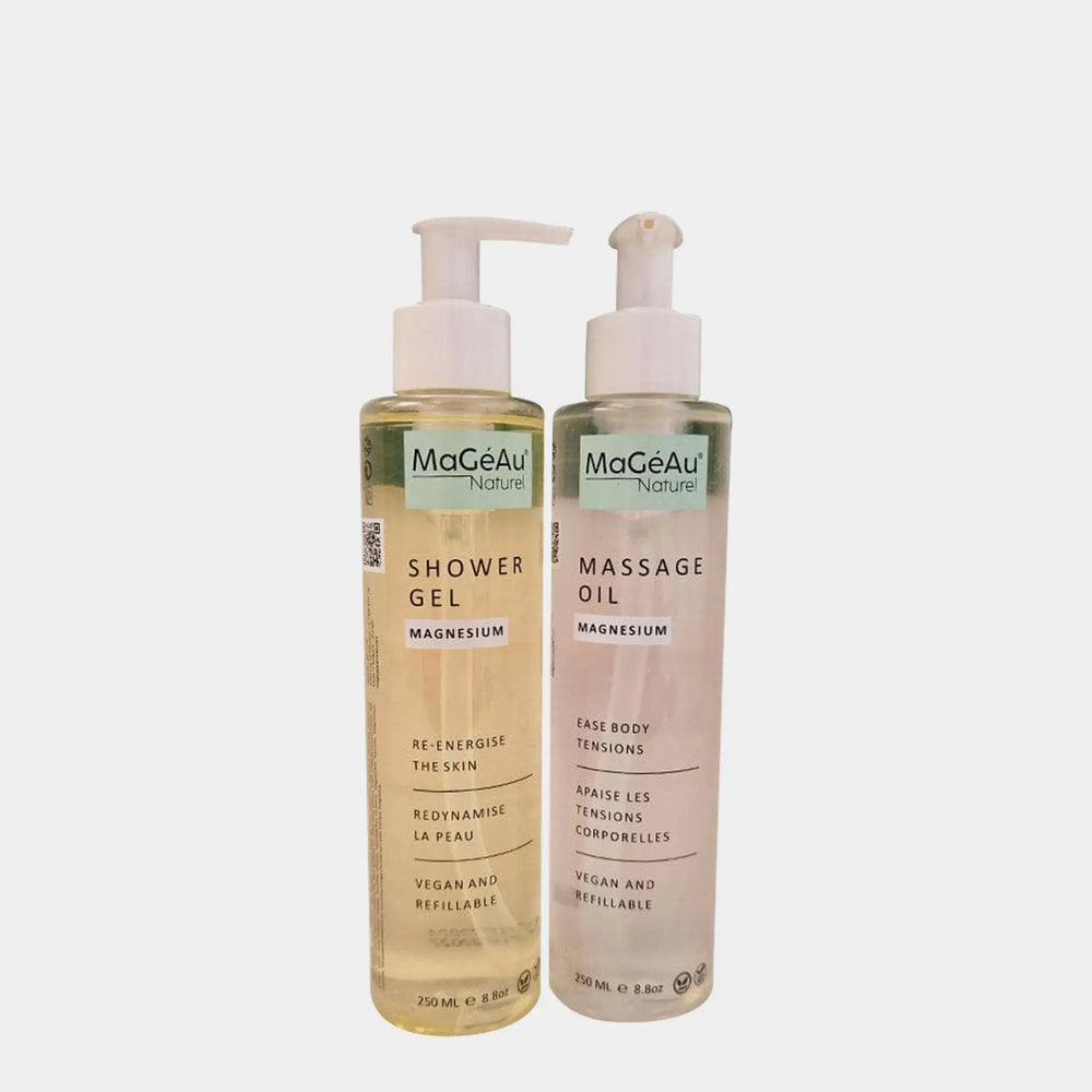 Bath Shower Gel & Body Oil Set MaGéAu Naturel