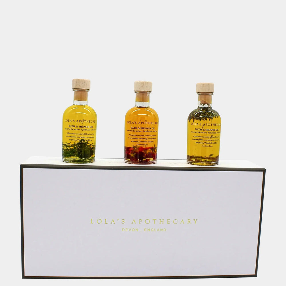 Bath & Shower Oil Wellness Trio Lola's Apothecary