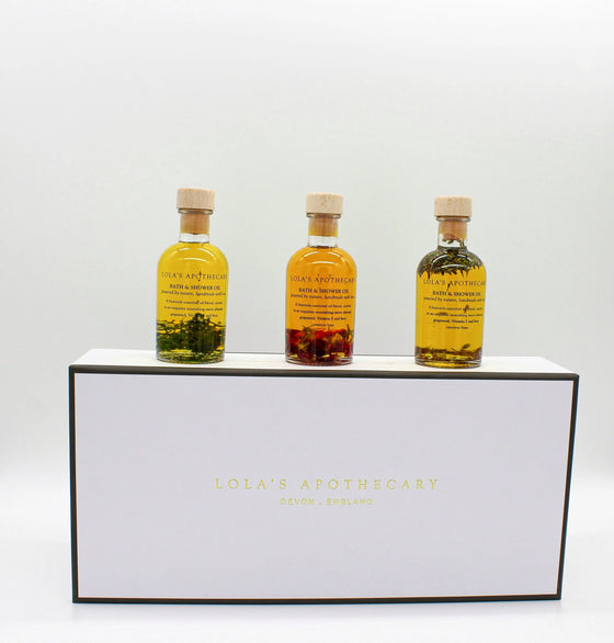 Bath & Shower Oil Wellness Trio Lola's Apothecary