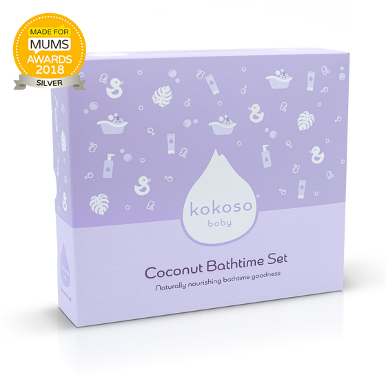 Coconut Bathtime Set Kokoso