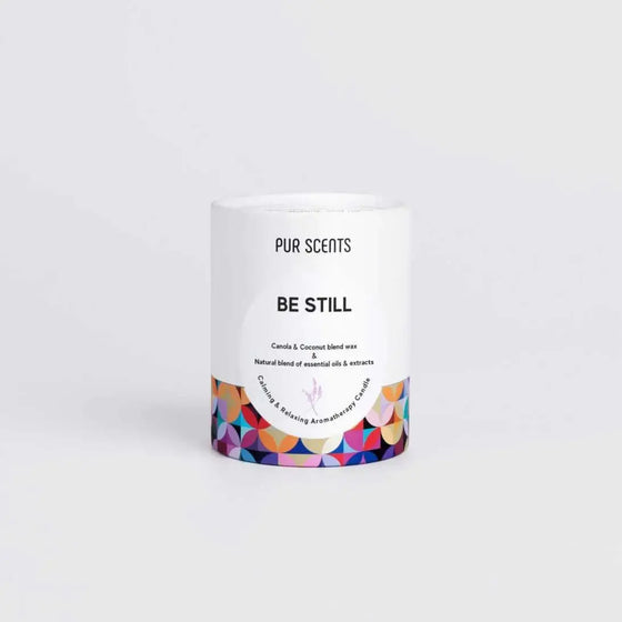 Be Still Aromatherapy Scented Candle Purscents