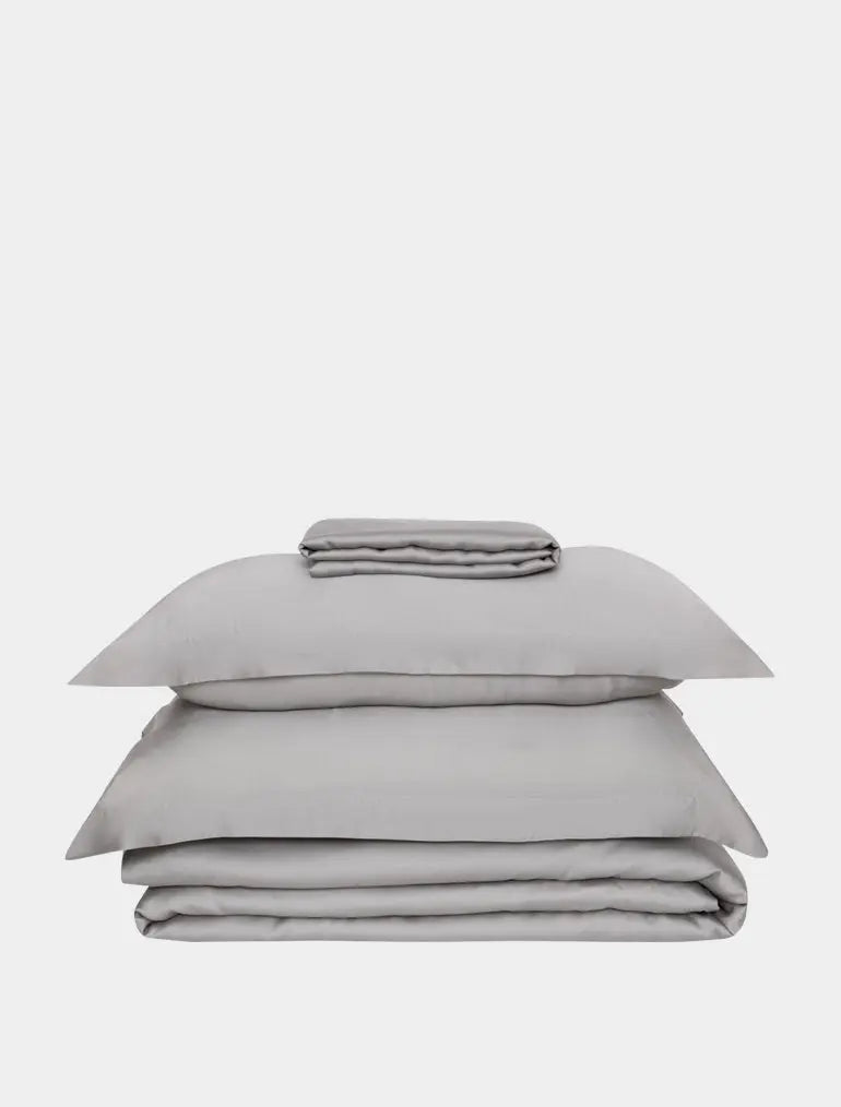 Bed Sheet Set in Grey Ethical Bedding