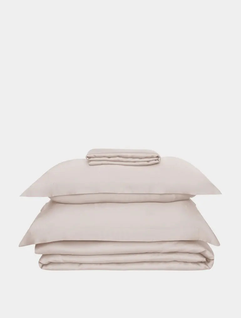 Bed Sheet Set in Wheat Ethical Bedding