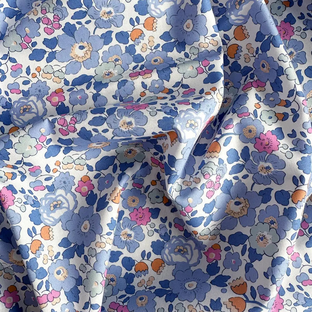 Bedding Made With Liberty Fabric BETSY LAVENDER Coco & Wolf