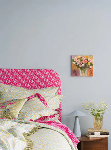  Bedding Made With Liberty Fabric CAPEL FUCHSIA Coco & Wolf