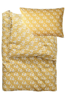  Bedding Made With Liberty Fabric CAPEL MUSTARD Coco & Wolf