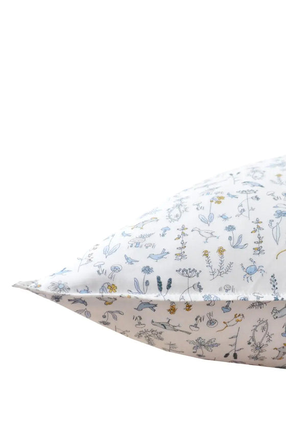 Bedding Made With Liberty Fabric THEO BLUE Coco & Wolf