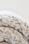 Bedding Made With Liberty Fabric THEO BLUE Coco & Wolf