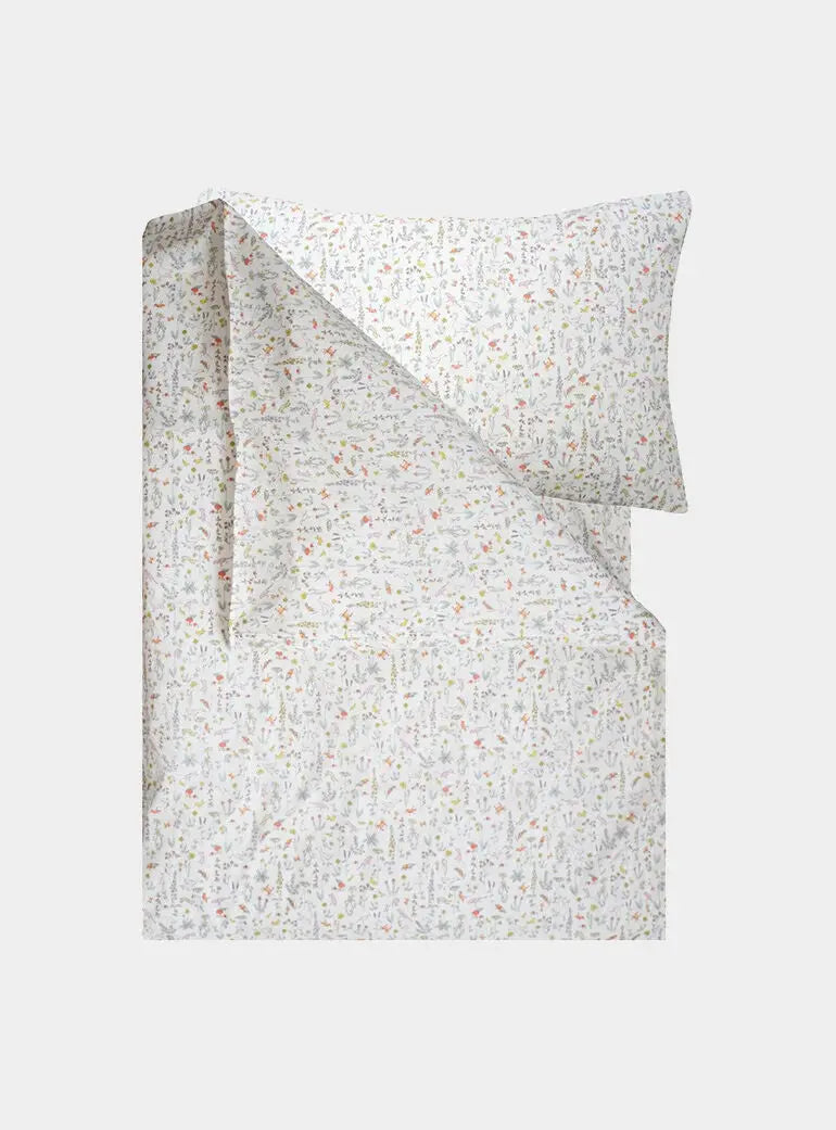 Bedding Made With Liberty Fabric THEO PINK Coco & Wolf