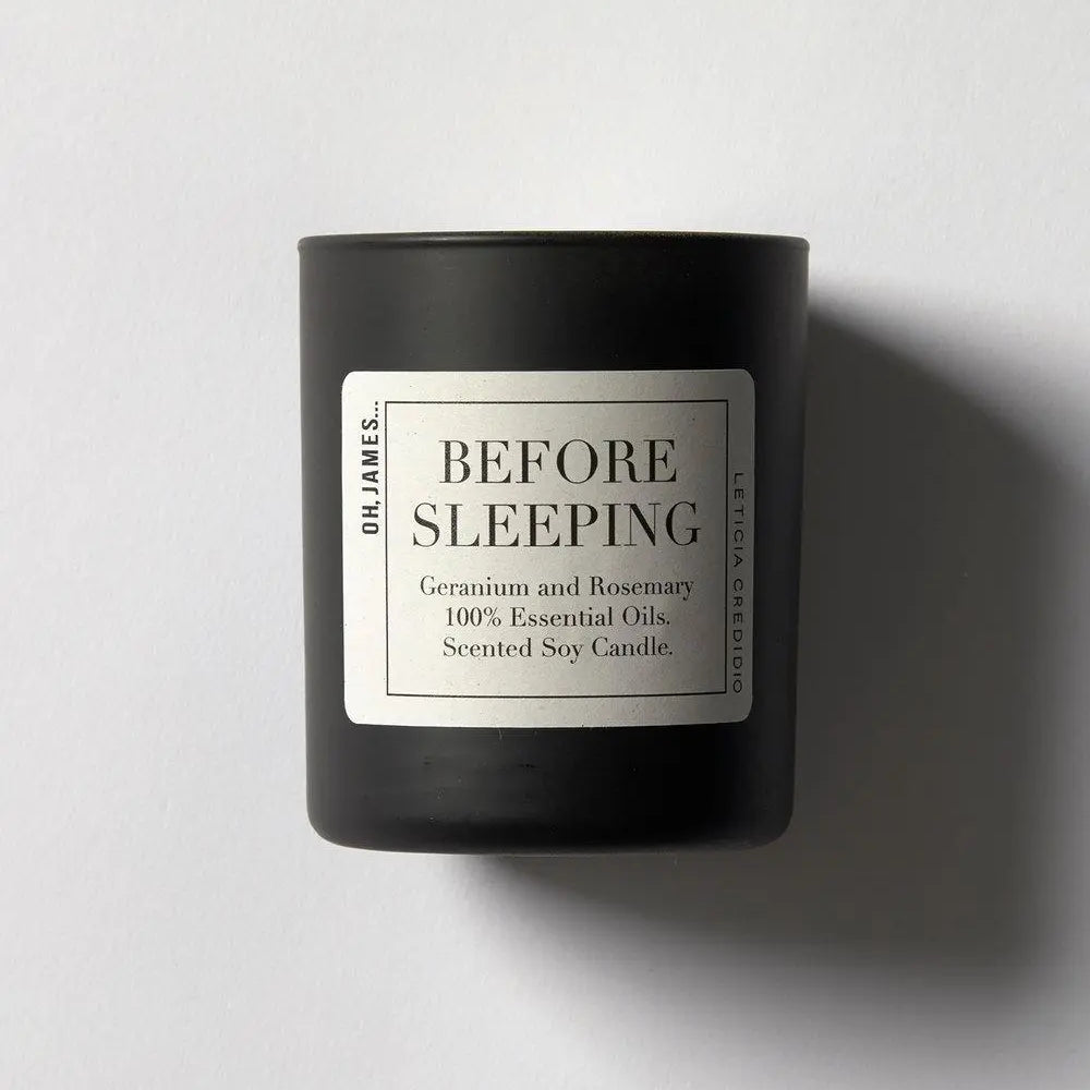 Before Sleeping Essential Oil Candle Leticia Credidio