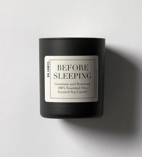 Before Sleeping Essential Oil Candle Leticia Credidio