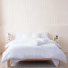 Bella Flannelette - White Bedding Sheet Story