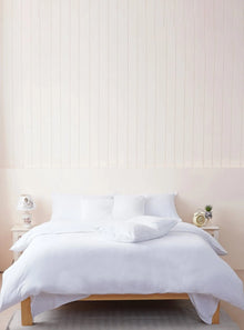  Bella Flannelette - White Bedding Sheet Story