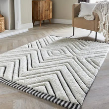  Berber Monochrome Rug Dunelm