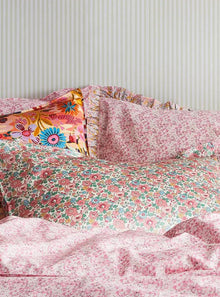  Silk Pillowcase Made With Liberty Fabric BETSY CANDY FLOSS