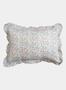  Betsy Grey Gathered Edge Liberty Pillowcase Coco & Wolf