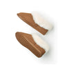 Betty Chestnut Brown Low Sheepskin Slipper Boots Tessie Clothing