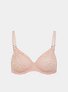 Betula Recycled-Tulle Underwired Balconette Bra - Dawnlight Coral Peachaus