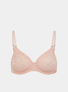  Betula Recycled-Tulle Underwired Balconette Bra - Dawnlight Coral Peachaus