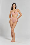 Betula Recycled-Tulle Underwired Balconette Bra - Dawnlight Coral Peachaus