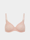 Betula Recycled-Tulle Underwired Balconette Bra - Dawnlight Coral