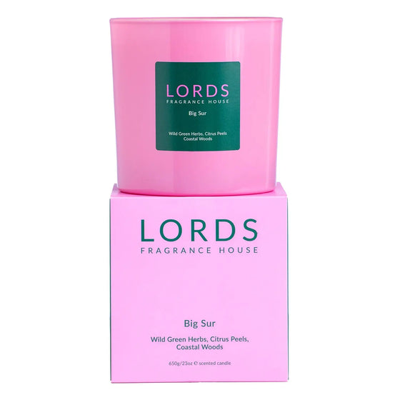 Big Sur 3 Wick Candle Lords Fragrance House